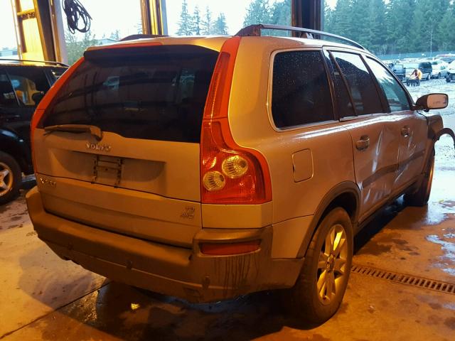 YV1CZ911451139283 - 2005 VOLVO XC90 T6 TAN photo 4