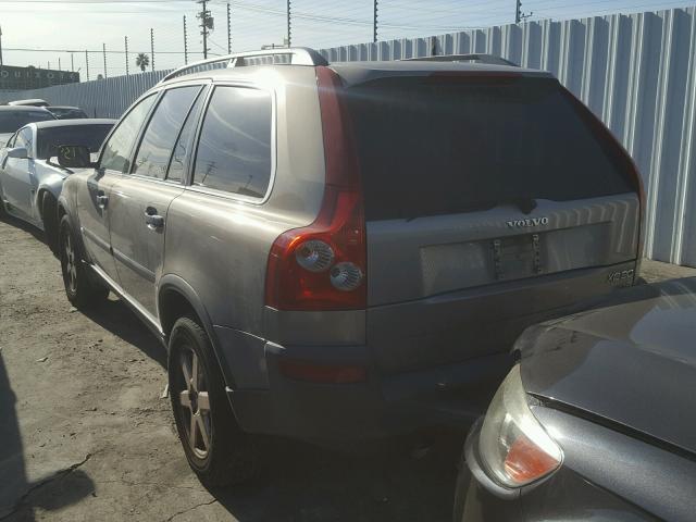 YV1CZ59H741056438 - 2004 VOLVO XC90 BEIGE photo 3