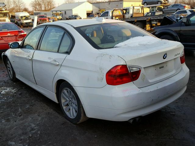 WBAVB13556KR66903 - 2006 BMW 325 I WHITE photo 3