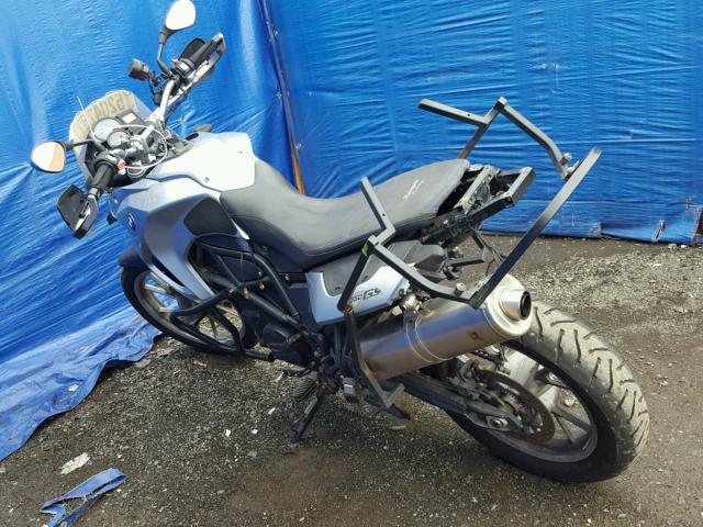 WB10228089ZW90404 - 2009 BMW F650 GS SILVER photo 3