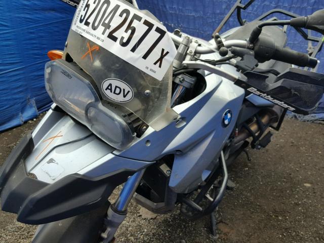 WB10228089ZW90404 - 2009 BMW F650 GS SILVER photo 9