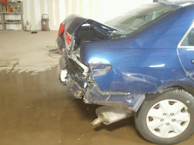 1HGCM56354A121964 - 2004 HONDA ACCORD LX BLUE photo 9