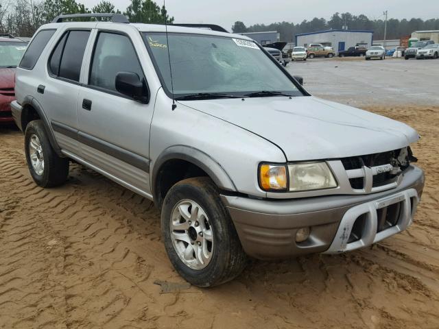 4S2CK58W634312967 - 2003 ISUZU RODEO S SILVER photo 1