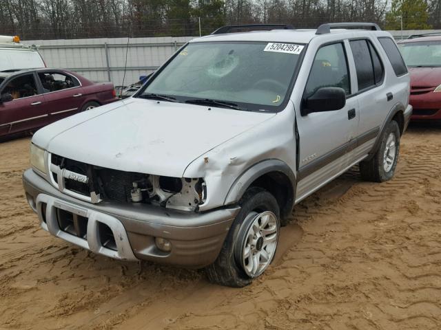 4S2CK58W634312967 - 2003 ISUZU RODEO S SILVER photo 2