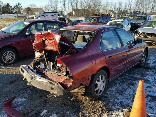 1HGCD5655RA081605 - 1994 HONDA ACCORD EX RED photo 4