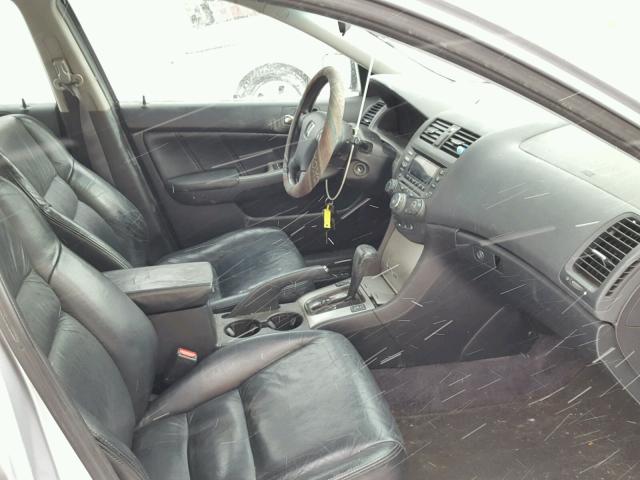 1HGCM66565A025074 - 2005 HONDA ACCORD EX SILVER photo 5