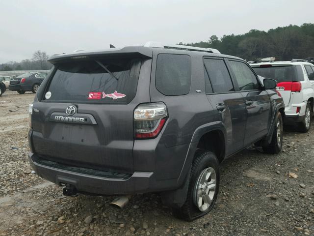 JTEBU5JR4E5160234 - 2014 TOYOTA 4RUNNER SR GRAY photo 4