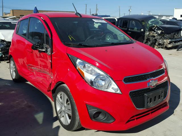 KL8CD6S96FC718474 - 2015 CHEVROLET SPARK 1LT RED photo 1