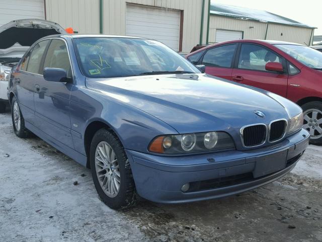 WBADT63482CH96296 - 2002 BMW 530 I AUTO BLUE photo 1