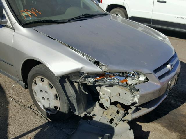 JHMCG5647XC041829 - 1999 HONDA ACCORD LX SILVER photo 9