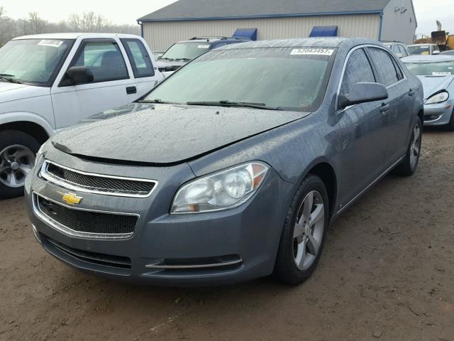 1G1ZH57B89F231381 - 2009 CHEVROLET MALIBU 1LT GRAY photo 2