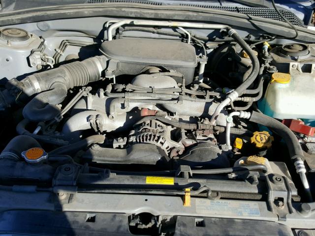 JF1SG63695H752740 - 2005 SUBARU FORESTER 2 SILVER photo 7