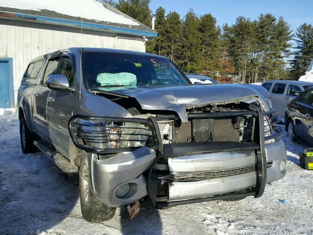 5TBDT44104S453419 - 2004 TOYOTA TUNDRA DOU SILVER photo 1