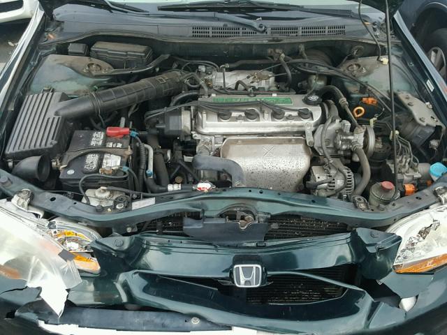 JHMCG6679XC021999 - 1999 HONDA ACCORD EX GREEN photo 7