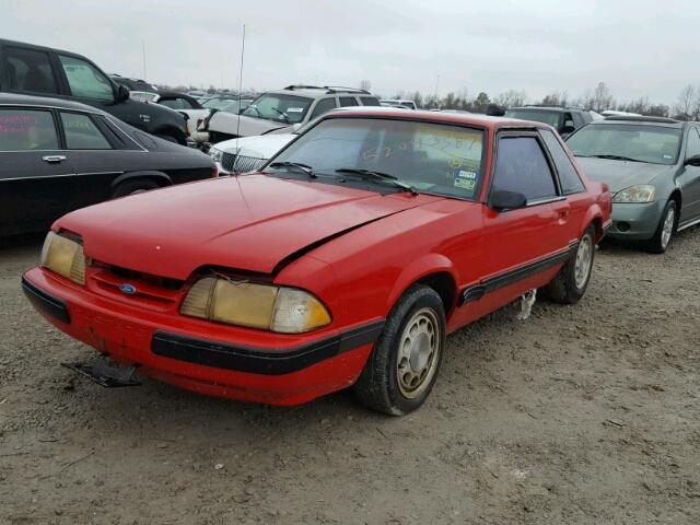 1FACP40E7LF169726 - 1990 FORD MUSTANG LX RED photo 2