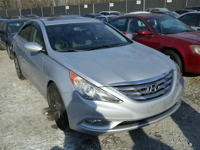 5NPEC4AC9BH182350 - 2011 HYUNDAI SONATA SE SILVER photo 1