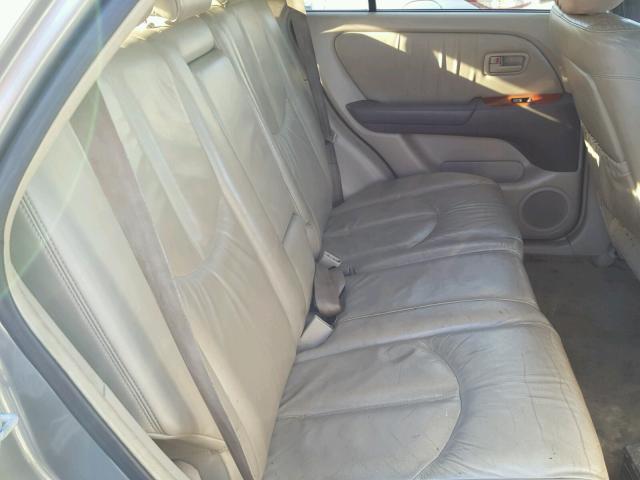 JT6HF10U8Y0127785 - 2000 LEXUS RX 300 GRAY photo 6