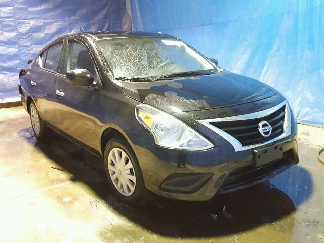 3N1CN7APXJL816563 - 2018 NISSAN VERSA S BLACK photo 1