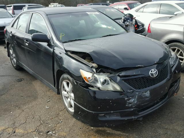 4T1BE46K68U258386 - 2008 TOYOTA CAMRY CE BLACK photo 1