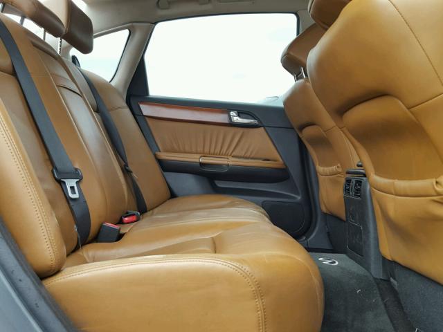 JNKAY01F06M261144 - 2006 INFINITI M35 BASE GRAY photo 6