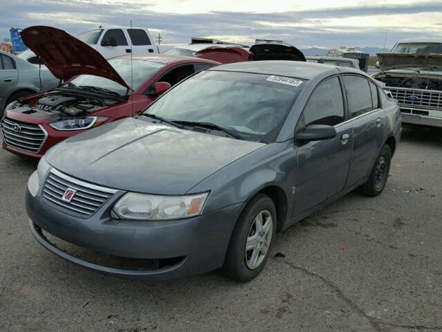 1G8AZ58F17Z146178 - 2007 SATURN ION LEVEL CHARCOAL photo 2