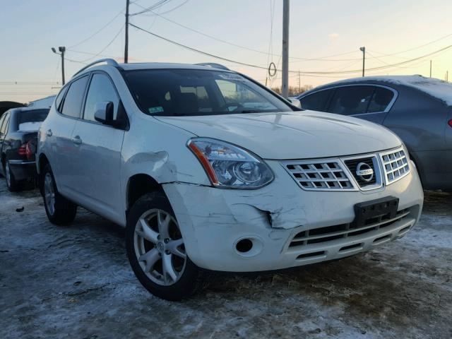 JN8AS58V29W447892 - 2009 NISSAN ROGUE S WHITE photo 1