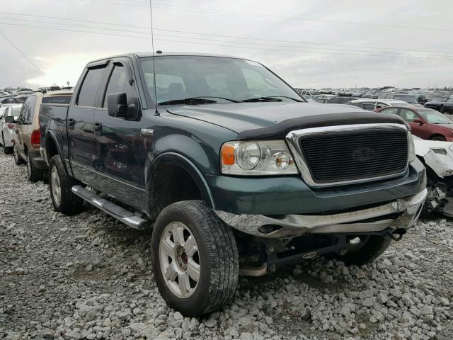 1FTPW14V18FA55591 - 2008 FORD F150 SUPER GREEN photo 1