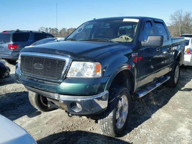 1FTPW14V18FA55591 - 2008 FORD F150 SUPER GREEN photo 2