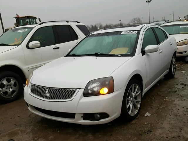 4A32B3FF9BE029581 - 2011 MITSUBISHI GALANT ES WHITE photo 2