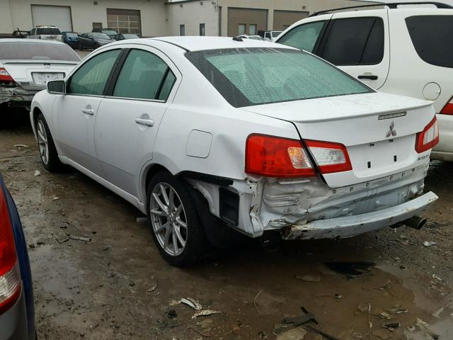 4A32B3FF9BE029581 - 2011 MITSUBISHI GALANT ES WHITE photo 3