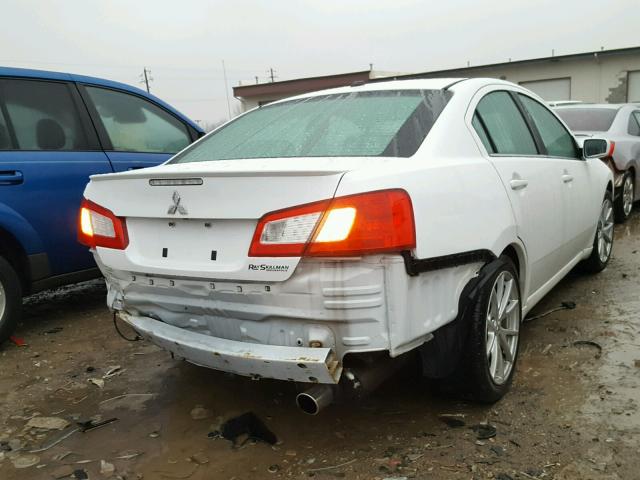 4A32B3FF9BE029581 - 2011 MITSUBISHI GALANT ES WHITE photo 4