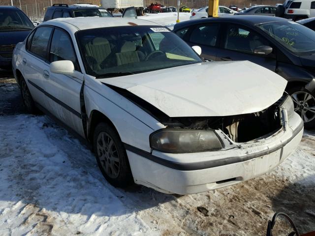 2G1WF55E729154300 - 2002 CHEVROLET IMPALA WHITE photo 1