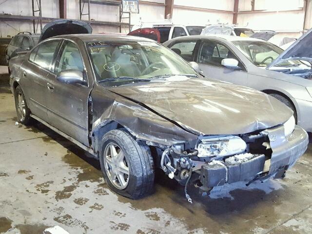 1G3NL52F62C217730 - 2002 OLDSMOBILE ALERO GL TAN photo 1