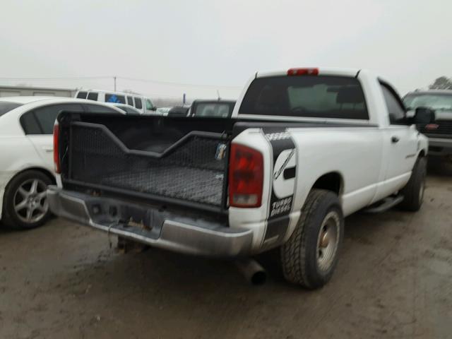 3D7KR26C46G127050 - 2006 DODGE RAM 2500 S WHITE photo 4