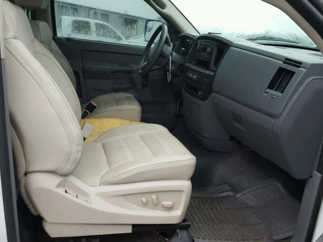 3D7KR26C46G127050 - 2006 DODGE RAM 2500 S WHITE photo 5