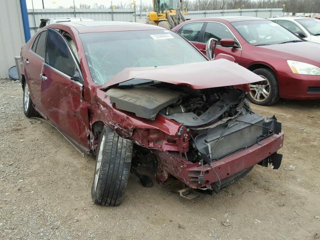 1G1ZE5E11BF188687 - 2011 CHEVROLET MALIBU LTZ 勃艮第红 照片 1