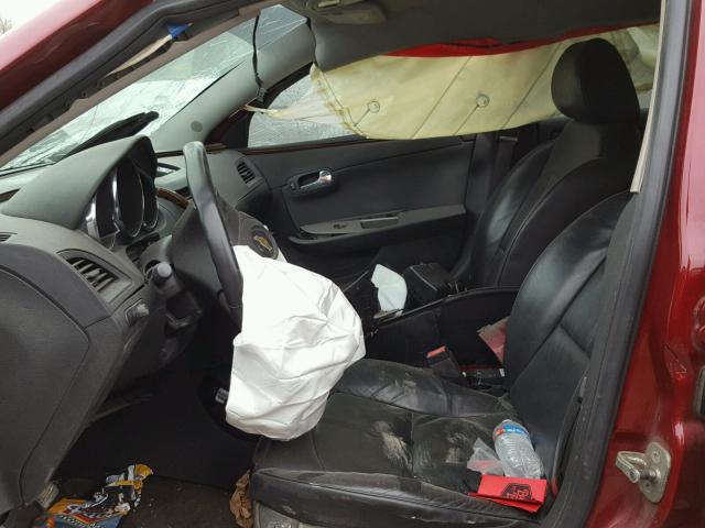 1G1ZE5E11BF188687 - 2011 CHEVROLET MALIBU LTZ 勃艮第红 照片 5