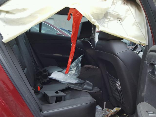 1G1ZE5E11BF188687 - 2011 CHEVROLET MALIBU LTZ 勃艮第红 照片 6