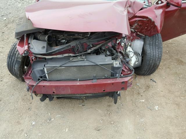 1G1ZE5E11BF188687 - 2011 CHEVROLET MALIBU LTZ 勃艮第红 照片 7