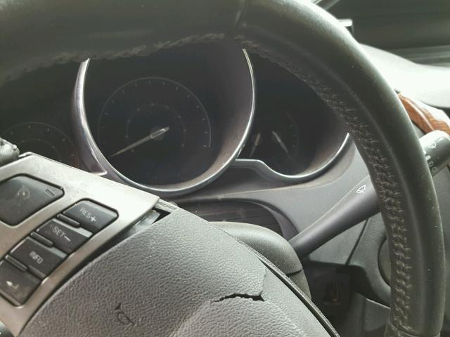 1G1ZE5E11BF188687 - 2011 CHEVROLET MALIBU LTZ 勃艮第红 照片 8