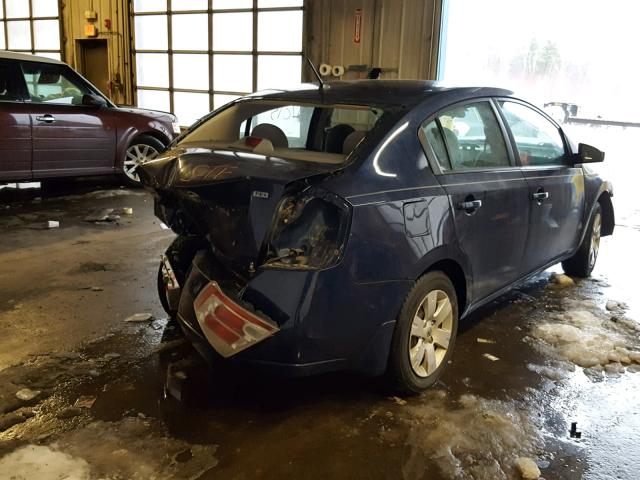 3N1AB61E49L645605 - 2009 NISSAN SENTRA 2.0 BLUE photo 4