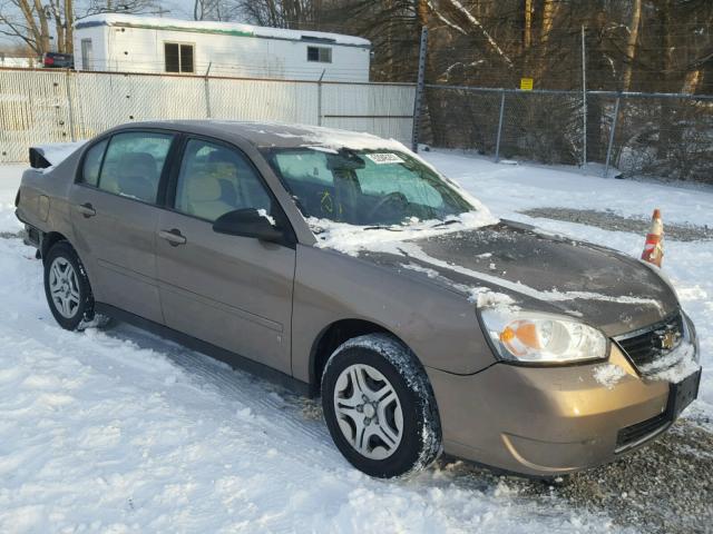 1G1ZS58F27F228122 - 2007 CHEVROLET MALIBU LS BROWN photo 1