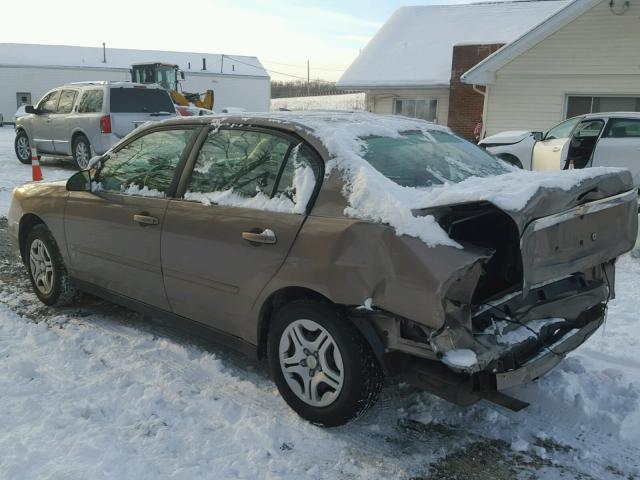 1G1ZS58F27F228122 - 2007 CHEVROLET MALIBU LS BROWN photo 3