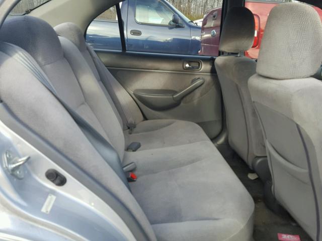 2HGES26832H548339 - 2002 HONDA CIVIC EX ვერცხლისფერი ფოტო 6