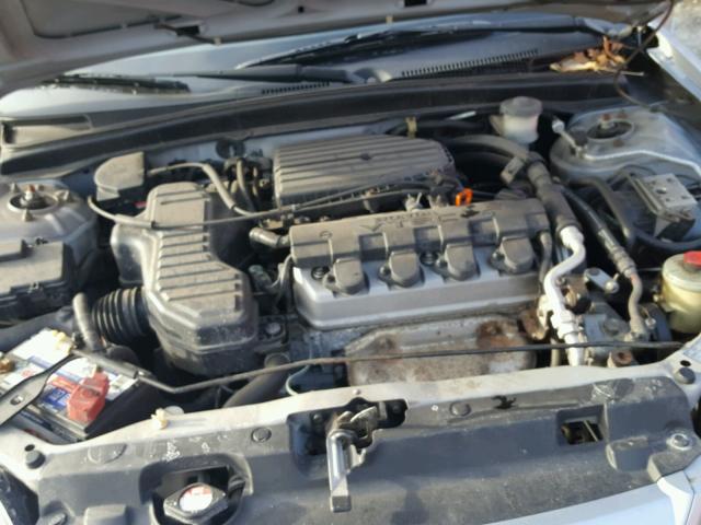 2HGES26832H548339 - 2002 HONDA CIVIC EX ვერცხლისფერი ფოტო 7