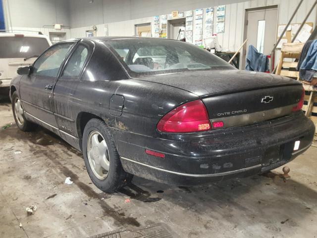 2G1WW12M5T9294531 - 1996 CHEVROLET MONTE CARL 黑色 照片 3