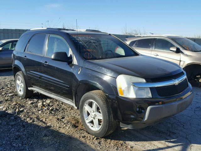 2CNDL63F656080572 - 2005 CHEVROLET EQUINOX LT BLACK photo 1