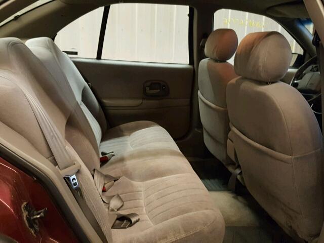 2G1WL52M8W1129706 - 1998 CHEVROLET LUMINA BAS ბურგუნდია ფოტო 6
