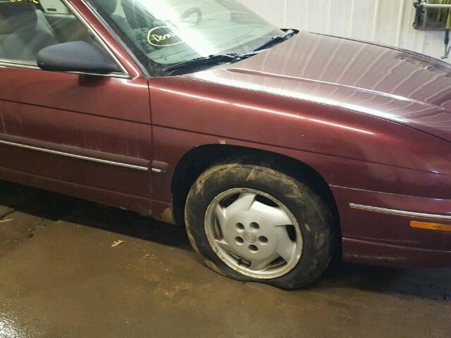 2G1WL52M8W1129706 - 1998 CHEVROLET LUMINA BAS ბურგუნდია ფოტო 9