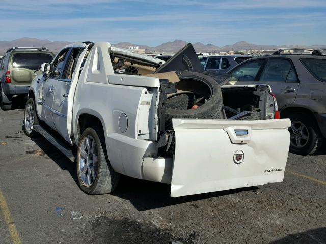 3GYT4NEF5CG233331 - 2012 CADILLAC ESCALADE E WHITE photo 3